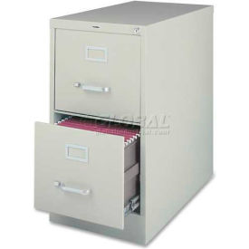 Lorell® 2-Drawer Heavy Duty Vertical File Cabinet 18