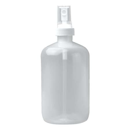 16 oz. Clear, Low Density Spray Bottle, PK12 MPN:F11634-0000