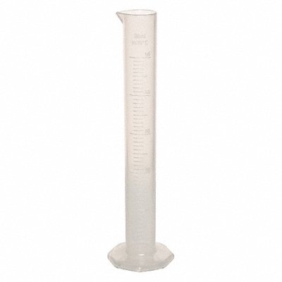 Graduated Cylinder 50mL 1mL Grads PP MPN:F28454-0000