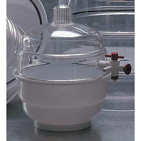 Space Saver Vacuum Desiccator, 6-3/4 Dia. MPN:F42010-0000