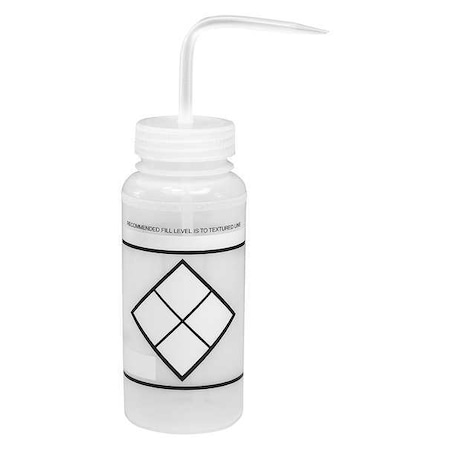 Wash Bottle, Std Spout, Write-On, PK6 MPN:F11646-0638