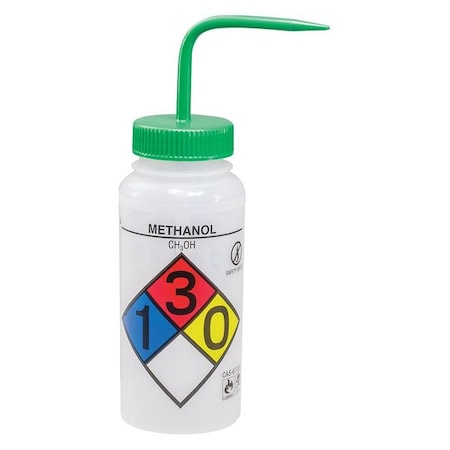 Wash Bottle 16 oz., Mouth: Wide, PK4 MPN:F11816-0011
