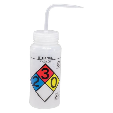 Wash Bottle 16 oz., Bottle Material: LDPE, PK4 MPN:F11816-0019