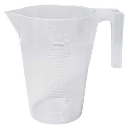 Graduated Pitcher, 500mL, PP, Translucent MPN:F28990-0000