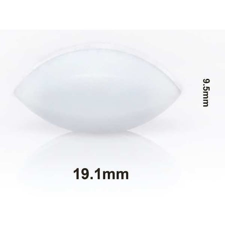 SPINBAR, STIR BAR, PTFE, EGGSHAPE, 3/4X3/8 MPN:F37130-0034