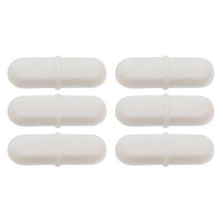 Stirring Bar, 25.4 mm L, 8 mm Dia, Oct, PK6 MPN:F37157-0010