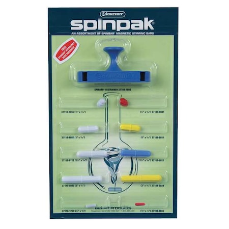 SPINPAK, ASSORTMENT W/RESTRAINER MPN:F37158-0010