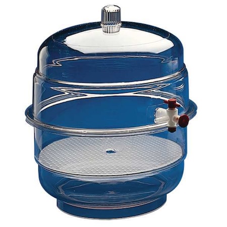 Desiccator, Polycarbonate, 10-3/4