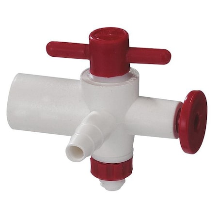 Stopper, 102 mm, Polypropylene, Red/White MPN:F42040-0000