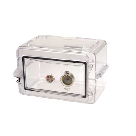 Mini Desiccator Cabinet, Clear, 10 In L MPN:F42075-1000