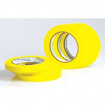 Masking Tape 1/2 W 40 yd L Yellow PK6 MPN:F13485-0050