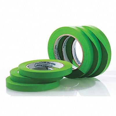 Masking Tape 1/2 W 40 yd L Green PK6 MPN:F13486-0050
