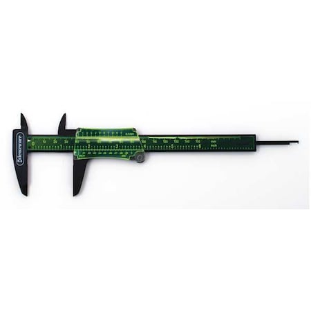 Vernier Caliper, Rigid Plastic MPN:H13415-0000