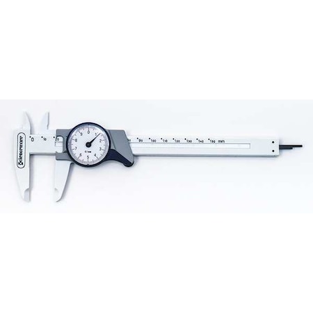 Dial Caliper, Metric, Plastic MPN:H13416-0001