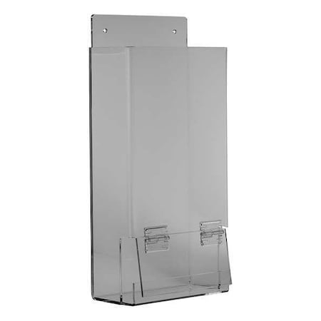 Eyewear Dispenser, Case with Door, Acrylic, 19 in H x 8 in W x 4 in D, Clear MPN:F24876-0000