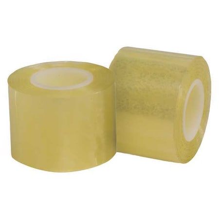 Masking Tape, 1 1/2 in W x 36 yd L, 2 mil Thick, Transparent, Acrylic Adhesive, 2 PK MPN:F13491-0150