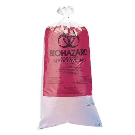 Autoclav. Biohaz. Bag, 10gal, Clear, PK100 MPN:F13162-0009