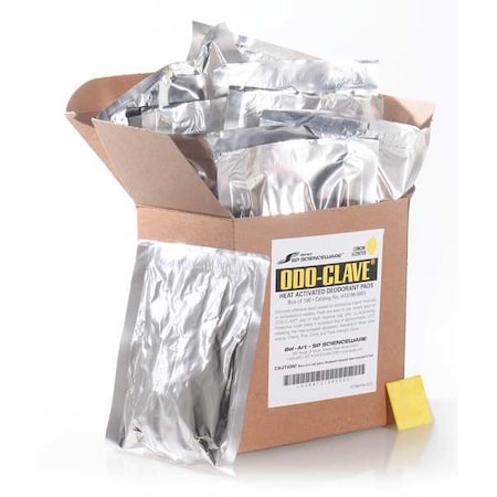 Disposable Bag Deodorant Pad, PK100 MPN:H13198-0003