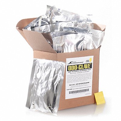 Autoclave Bag Deodorant Pad Lemon PK100 MPN:H13198-0003