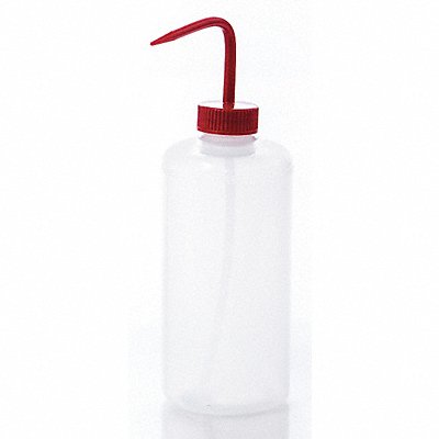 Wash Bottle Standard 32 oz Red PK4 MPN:F11613-1000