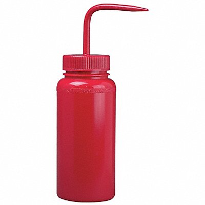 Wash Bottle Std 16 oz 500mL Red PK6 MPN:F11651-0016