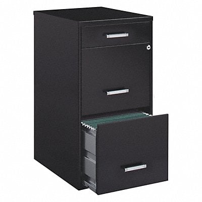 Flat File Cabinet Black Powder Coated MPN:20225