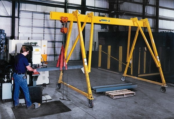 10,000 Lb Steel Gantry Crane MPN:5T1518S