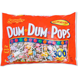 Dum Dum Pops Assorted Flavors Individually Wrapped 300/Pack SPA60