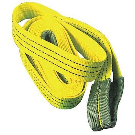 Tow Strap, 2 In x 15 Ft, Yellow MPN:TS12-15