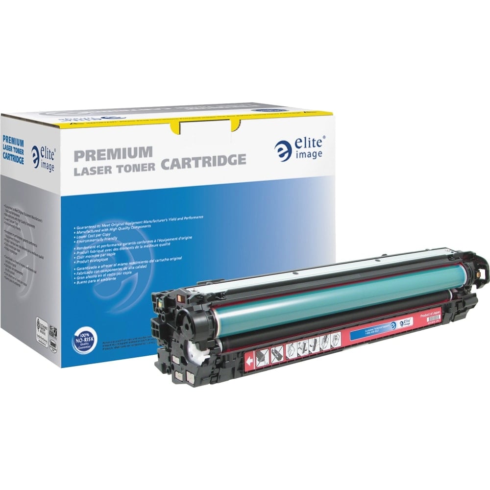 Elite Image Remanufactured Magenta Toner Cartridge Replacement For HP 650A, CE273A MPN:75747 Elite Image Remanufactured Magenta Toner Cartridge Replacement For HP 650A, CE273A MPN:75747