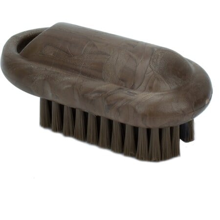 2.25 in W Hand and Nail Brush, Brown, Polypropylene MPN:40020EC01