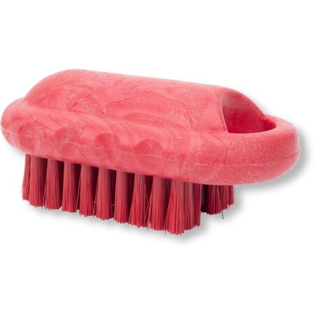 2.25 in W Hand and Nail Brush, Red, Polypropylene MPN:40020EC05