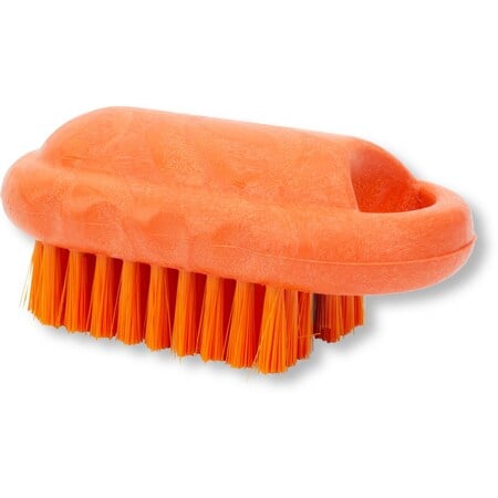 2.25 in W Hand and Nail Brush, Orange, Polypropylene MPN:40020EC24
