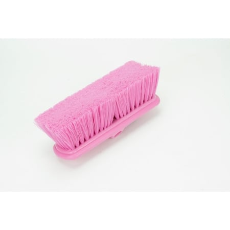 3 in W Flo-Thru Brush, Pink, Polypropylene MPN:40050EC26