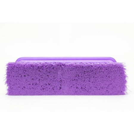 3 in W Flo-Thru Brush, Purple, Polypropylene MPN:40050EC68