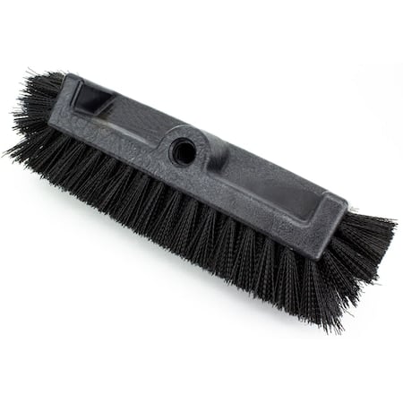 6 in W Multi-Level Floor Scrub Brush, Black, Polypropylene MPN:40422EC03
