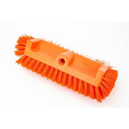 6 in W Multi-Level Floor Scrub Brush, Orange, Polypropylene MPN:40422EC24