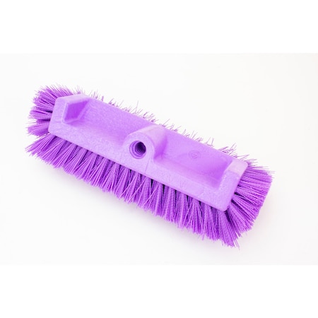 6 in W Multi-Level Floor Scrub Brush, Purple, Polypropylene MPN:40422EC68