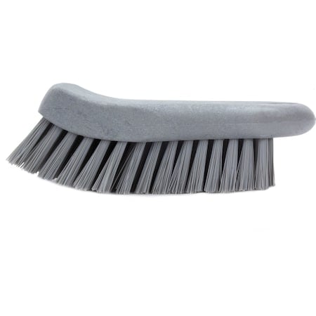 2.5 in W Hand Scrub Brush, Gray, Polypropylene MPN:40521EC23
