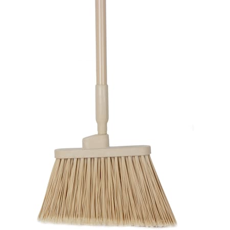 12 in W Angle Broom, Tan, Polypropylene MPN:41082EC25