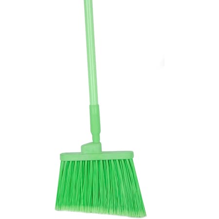 12 in W Angle Broom, Lime, Polypropylene MPN:41082EC75