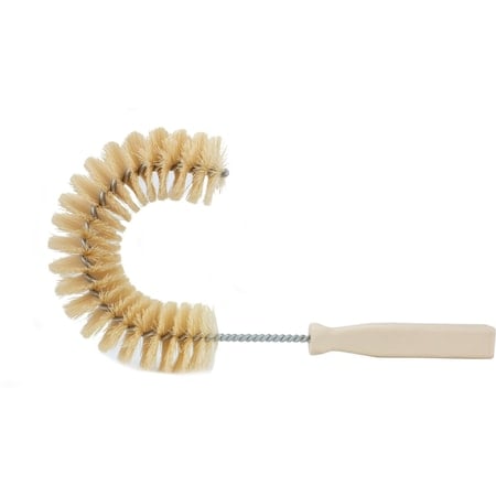 5 in W Clean-in-Place Hook Brush, Tan, Polyethylene MPN:41100EC25