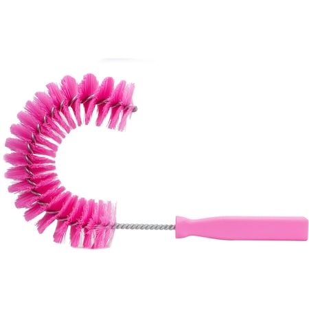 5 in W Clean-in-Place Hook Brush, Pink, Polyethylene MPN:41100EC26