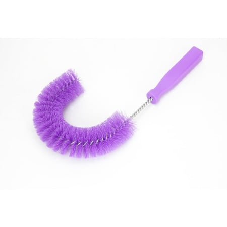 5 in W Clean-in-Place Hook Brush, Purple, Polyethylene MPN:41100EC68