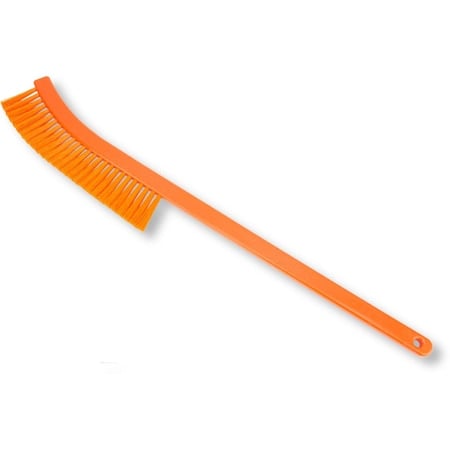 0.5 in W Radiator Style Brush, Orange, Polypropylene MPN:41198EC24