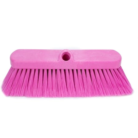 2.5 in W Flo-Thru Brush, Pink, Polypropylene MPN:41278EC26