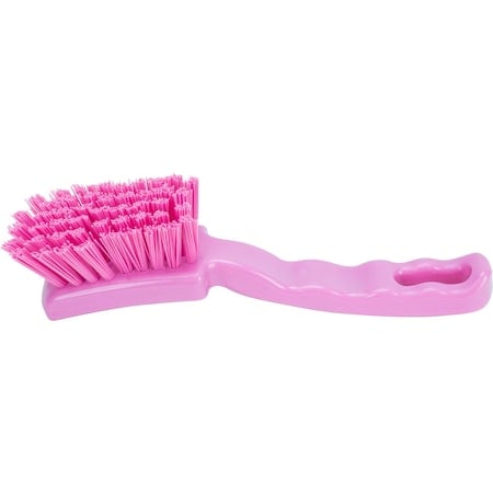 1.5 in W Detail Brush, Pink, Polypropylene MPN:41395EC26