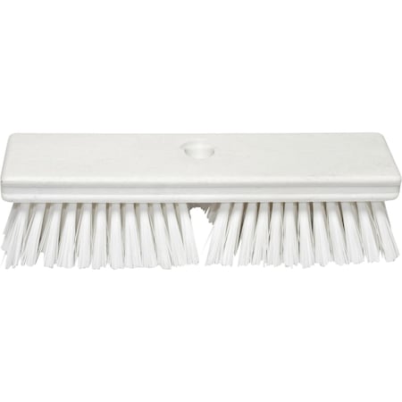 2.5 in W Deck Scrub, White, Polypropylene MPN:41722EC02