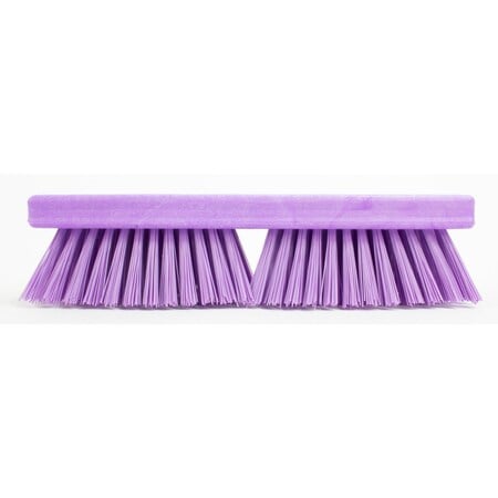 2.5 in W Deck Scrub, Purple, Polypropylene MPN:41722EC68