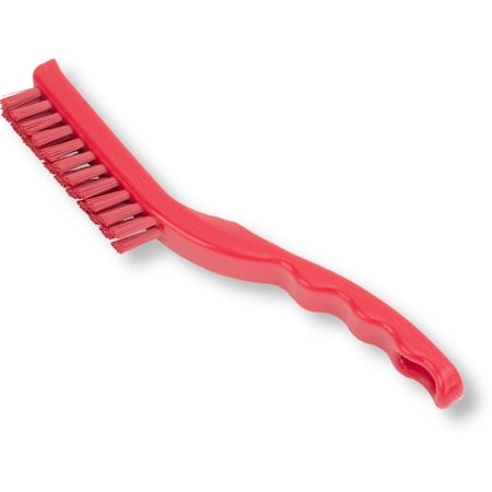 0.88 in W Detail Brush, Red, Polypropylene MPN:42022EC05